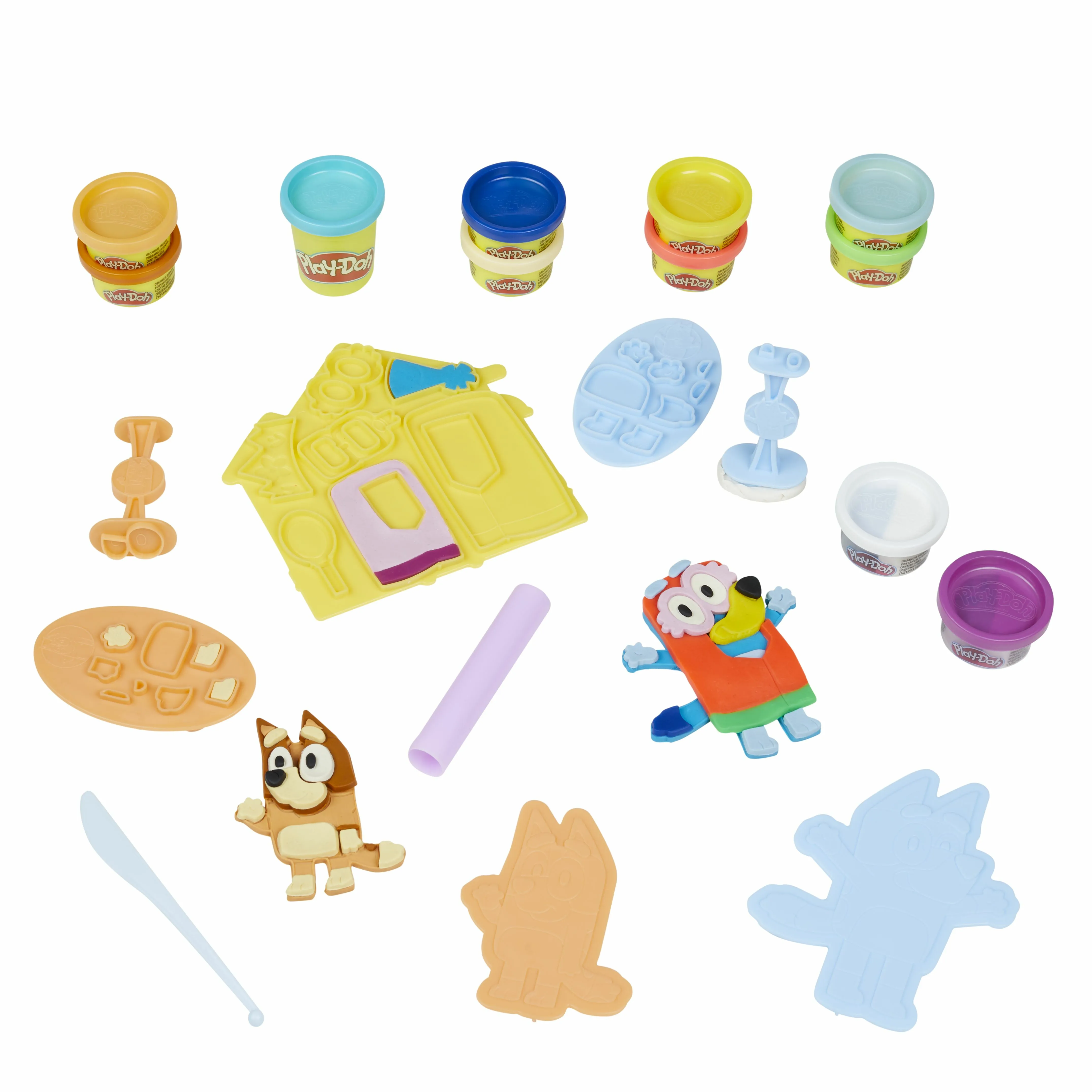 Play-Doh Bluey Make 'n Mash Costumes Playset