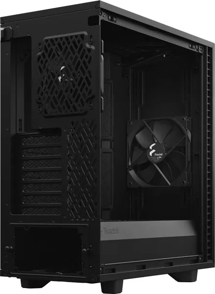 Fractal Design Define 7 Compact - Mid Tower case, Black Solid