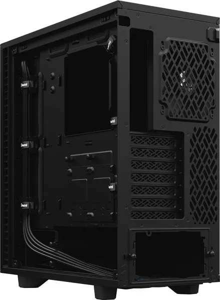 Fractal Design Define 7 Compact - Mid Tower case, Black Solid