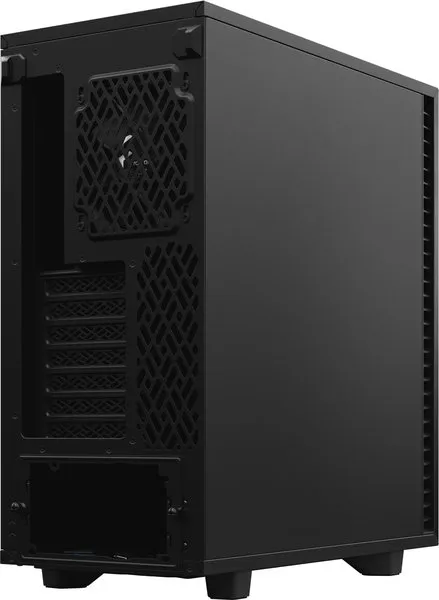 Fractal Design Define 7 Compact - Mid Tower case, Black Solid