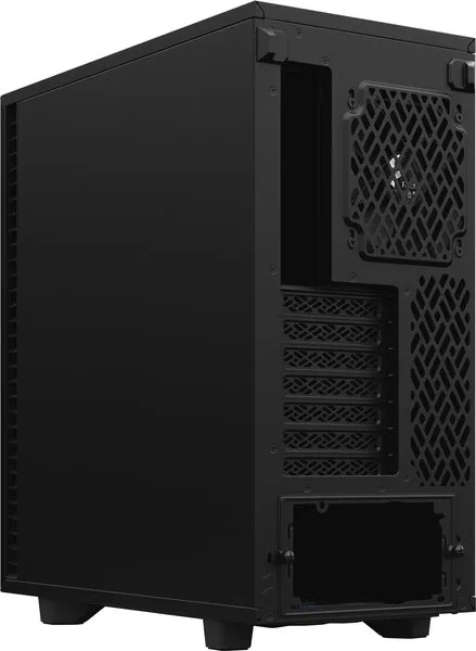 Fractal Design Define 7 Compact - Mid Tower case, Black Solid