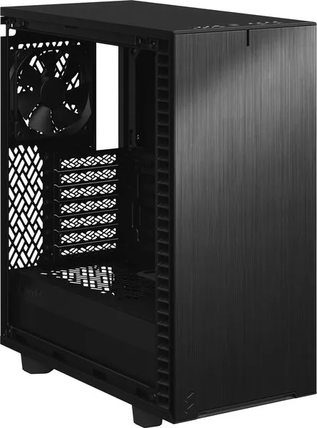 Fractal Design Define 7 Compact - Mid Tower case, Black Solid
