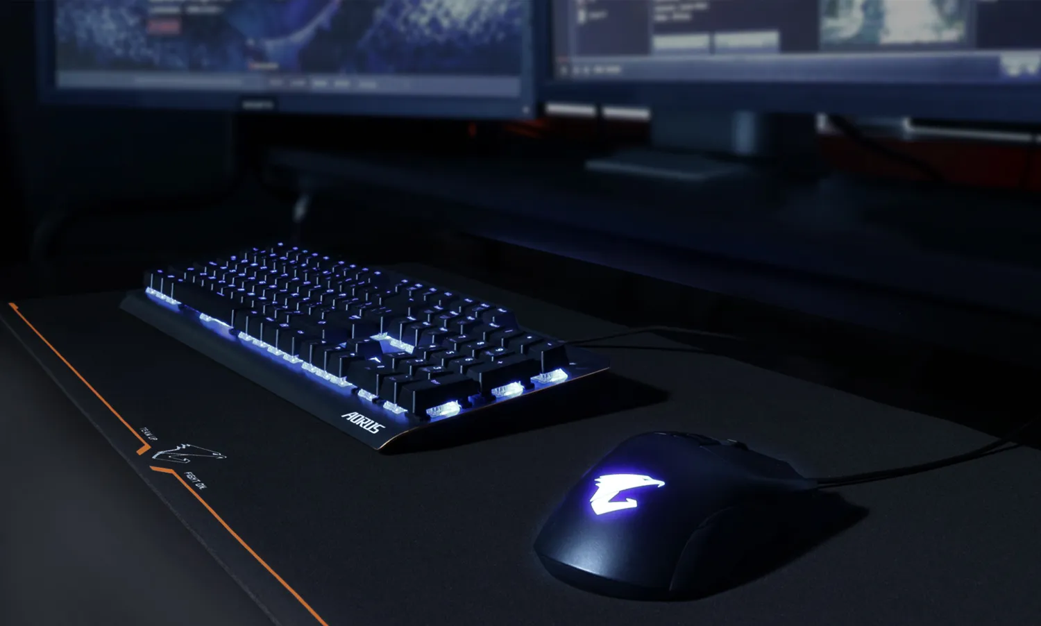Aorus AMP900 Aorus -hiirimatto, musta