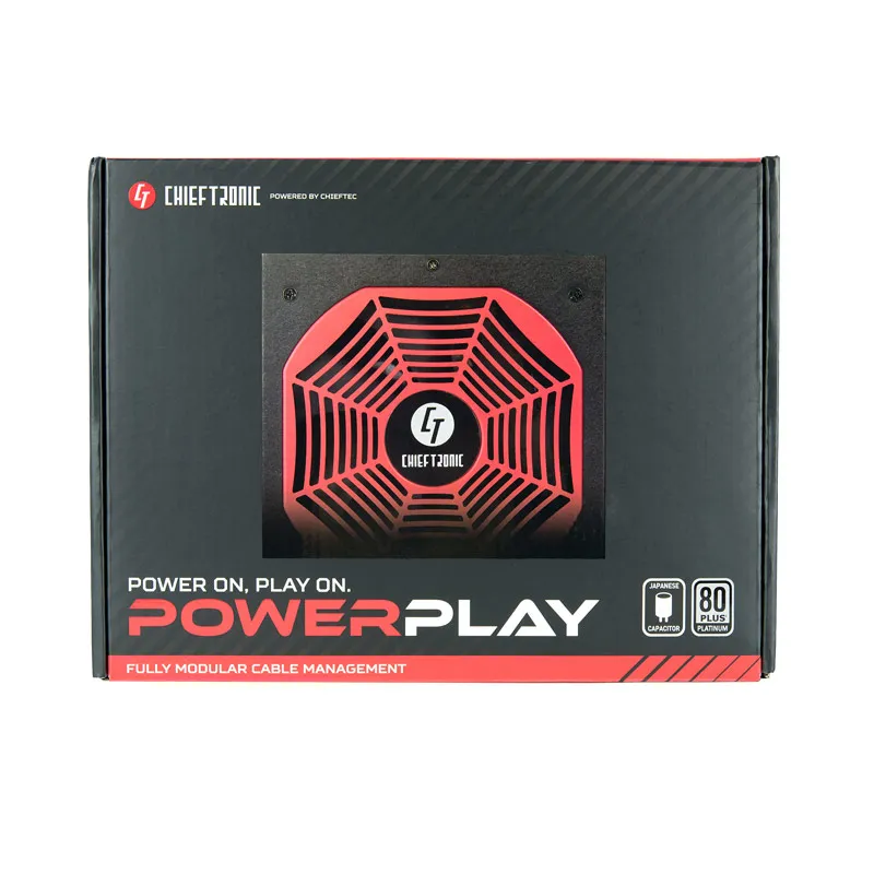 Chieftec PowerPlay 850W -virtalähde, 80 Plus Gold