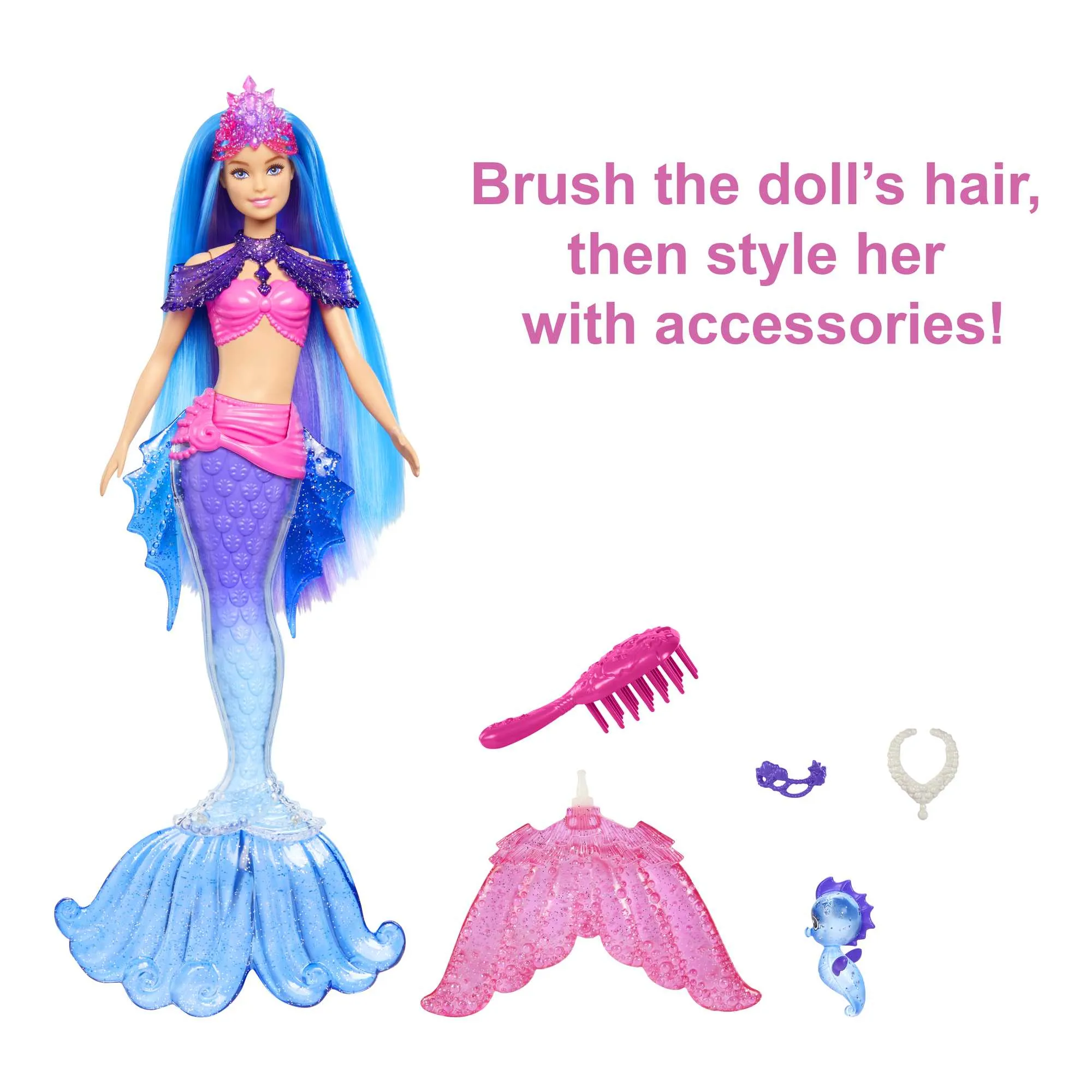 Mattel Barbie Mermaids Power Malibu Mermaid Doll