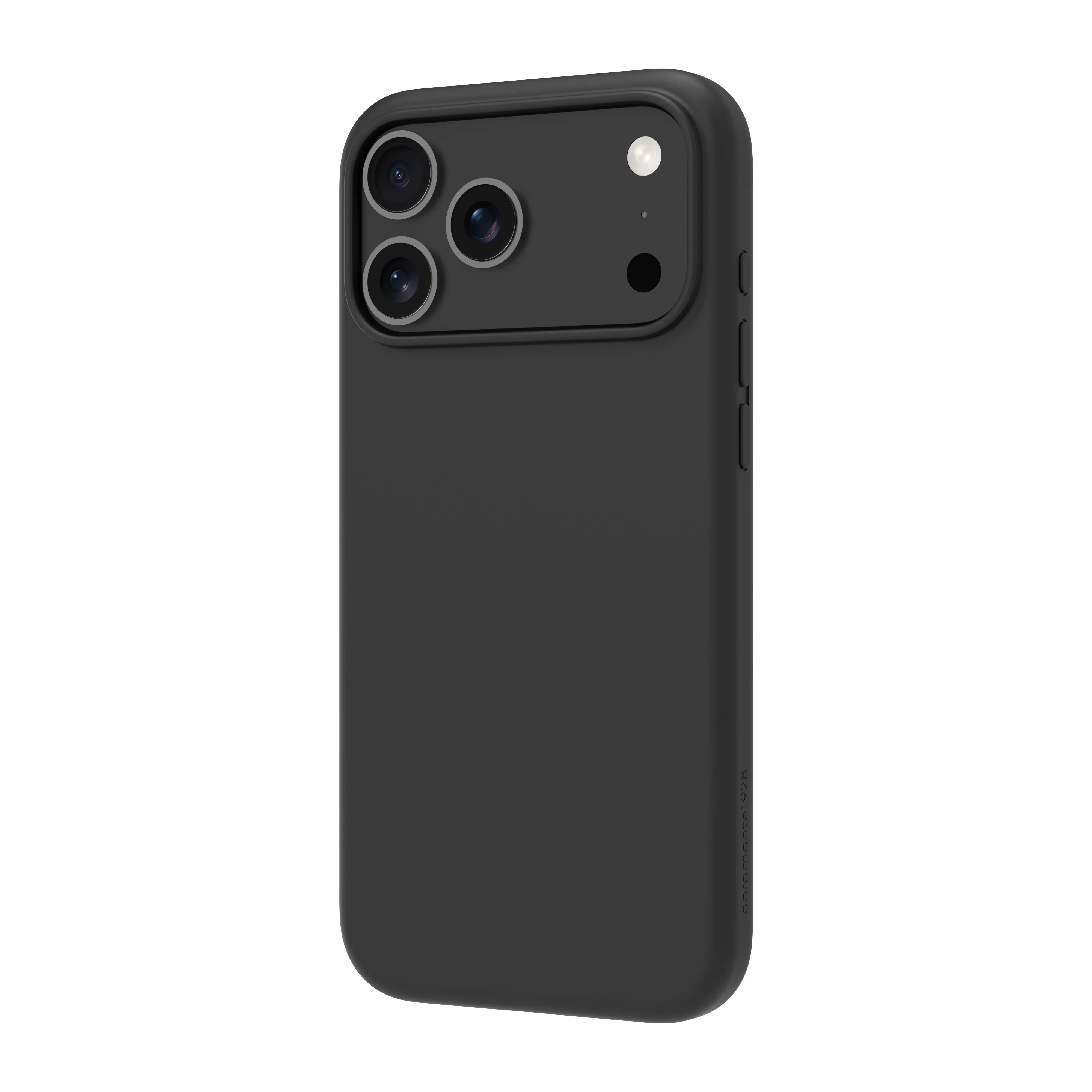 dbramante1928 Monaco MS iPhone 17 Pro Max Back Cover, Night Black