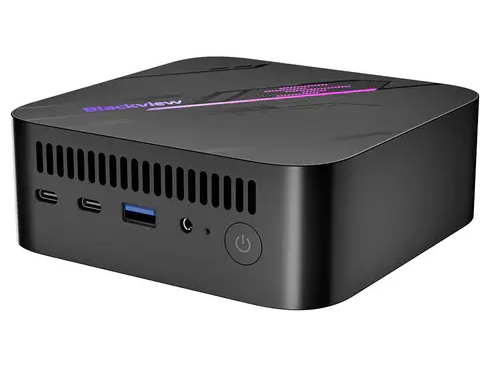 Blackview MP100 R5-7430U, 16GB, 512GB, Win 11 Pro Mini PC, Black