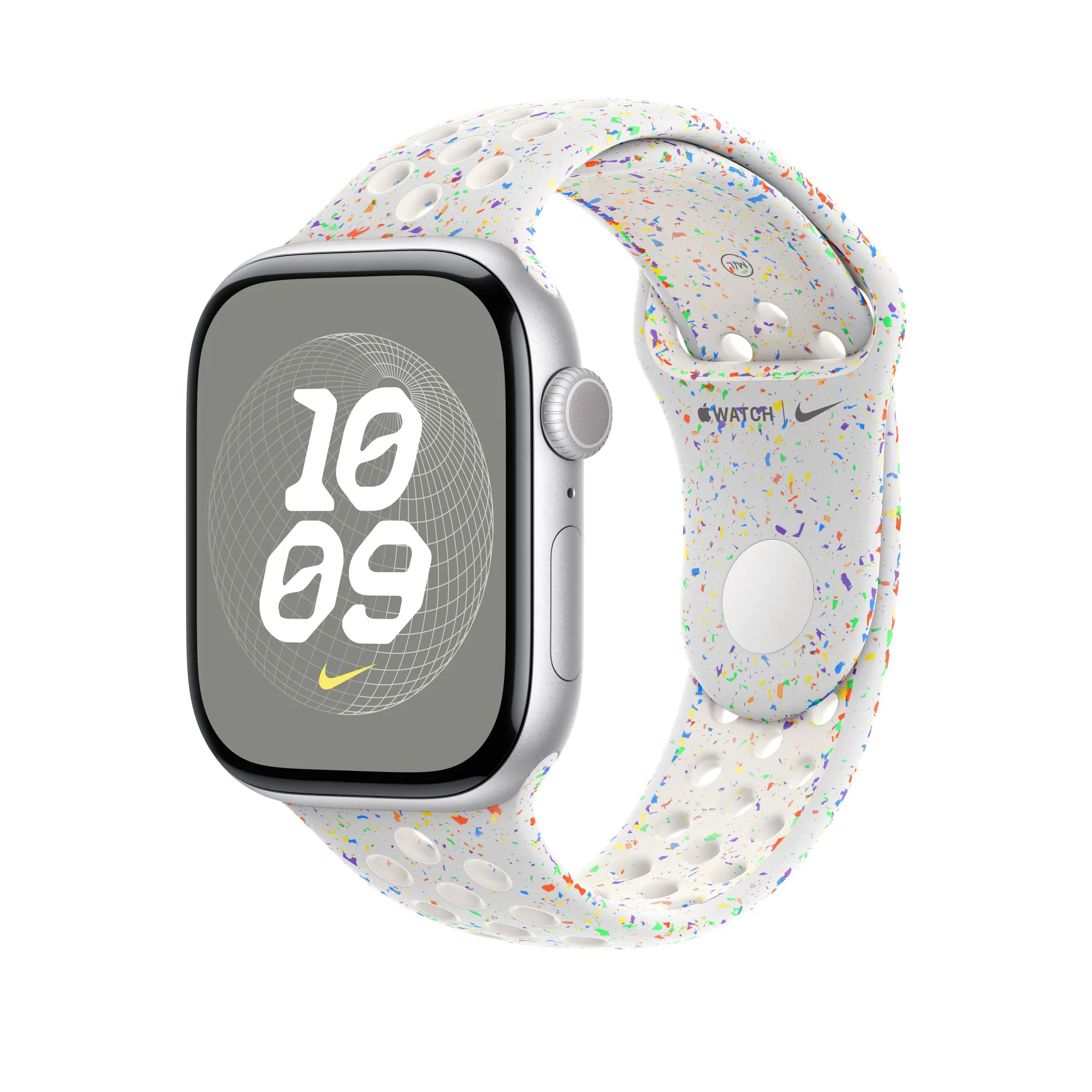 APPLE 46mm Pure Platinum Nike Sport Band - M/L