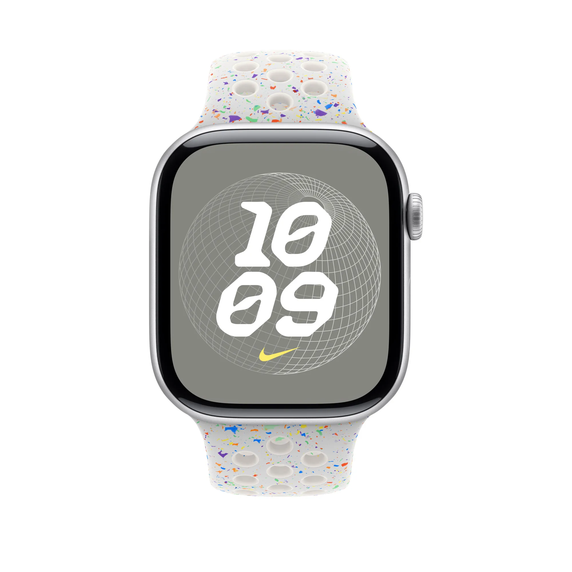 APPLE 46mm Pure Platinum Nike Sport Band - M/L