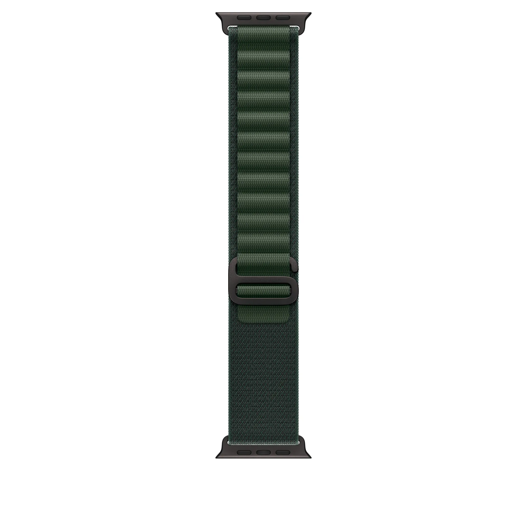 Apple Watch 49 mm - Bergsloop, Mörkgrön / Svart titan, Medium