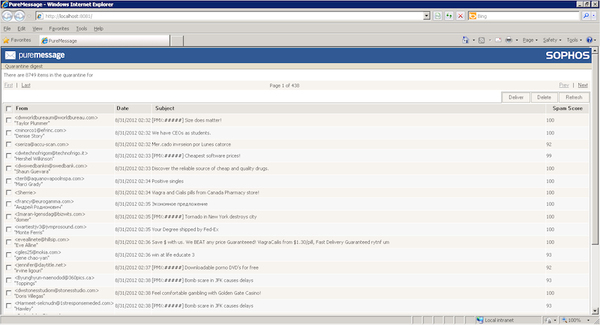 SOPHOS PUREMESSAGE EXCHANGE,25-49USERS,1 MONTH,SUBSCRIPTION RENEWAL,COM