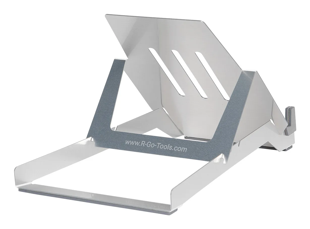 R-Go Riser Basic laptop stand, Silver