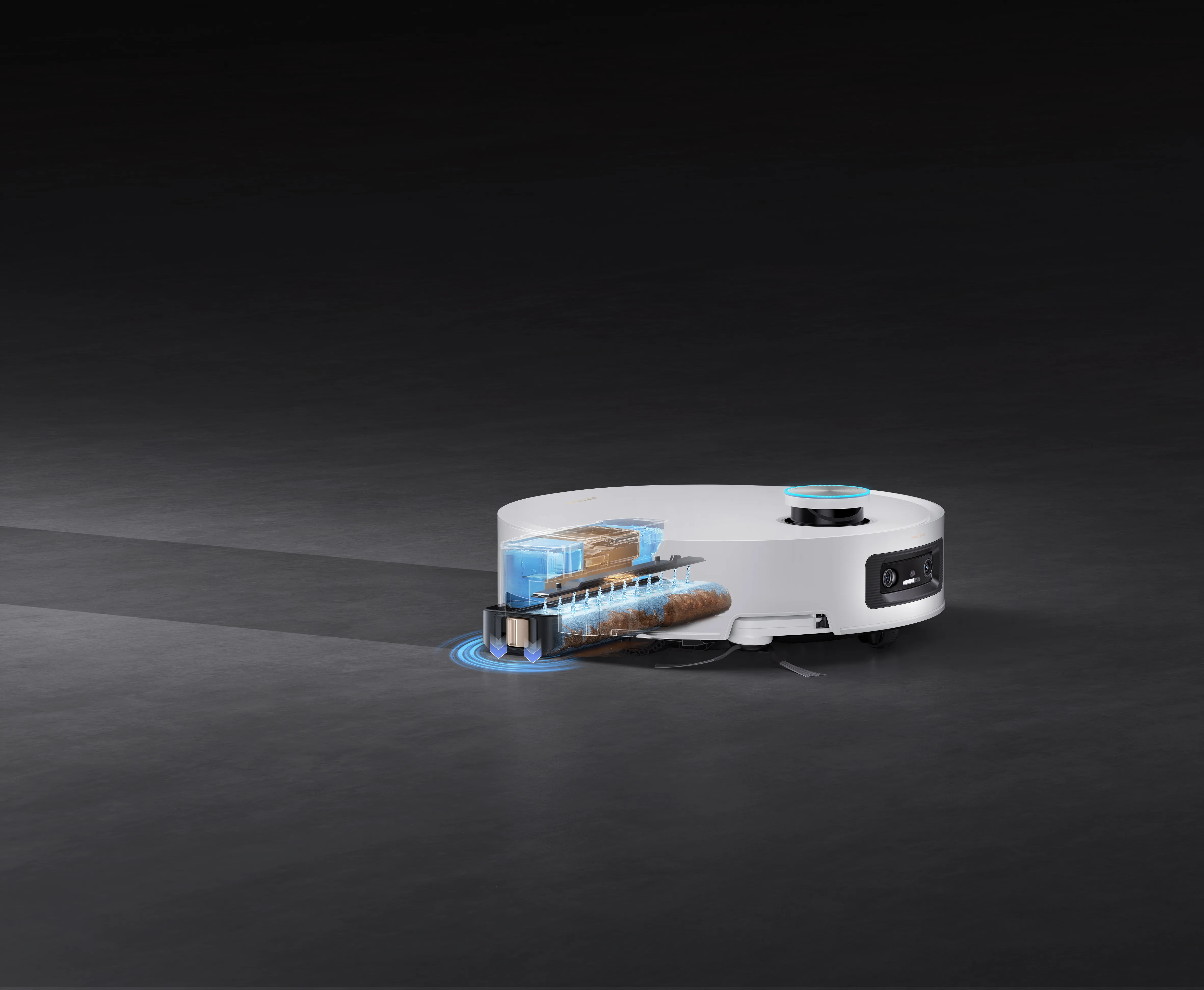 Dreame Aqua10 Ultra Track Complete Robot vacuum cleaner, White