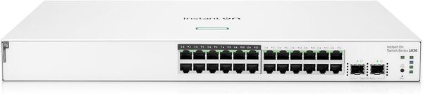 HPE Networking Instant On 1840 - 24-porttinen &auml;lykk&auml;&auml;sti hallittava Layer 2 -gigabittikytkin
