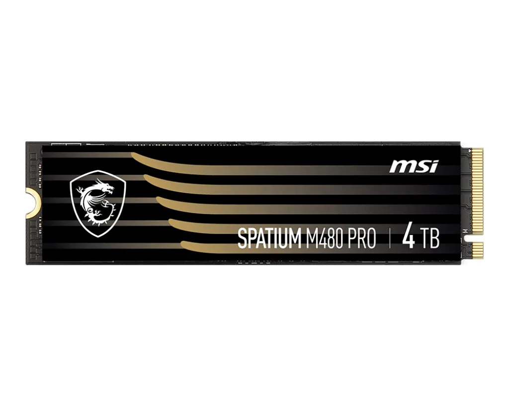 MSI SPATIUM M480 Pro PCIe 4.0 NVMe M.2 4TB