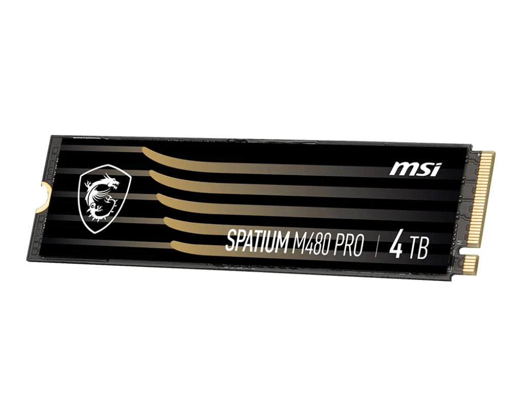 MSI SPATIUM M480 Pro PCIe 4.0 NVMe M.2 4TB