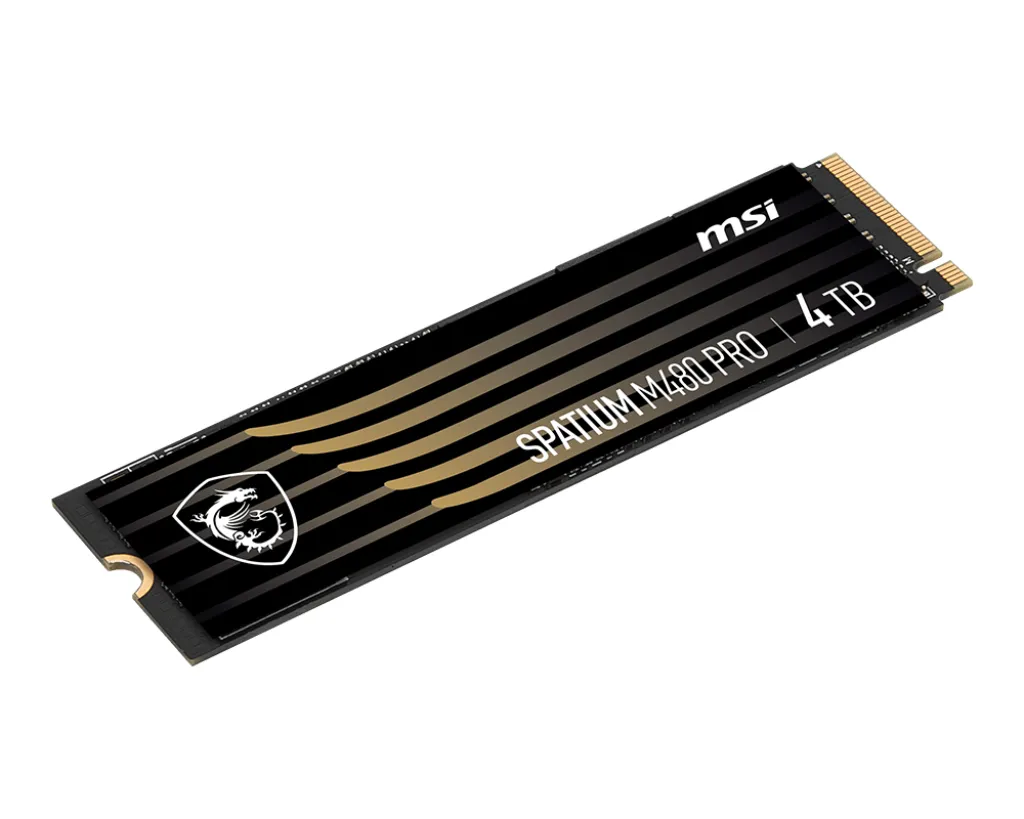 MSI SPATIUM M480 Pro PCIe 4.0 NVMe M.2 4TB