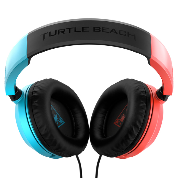 Turtle Beach Recon 50 -pelikuulokkeet, punainen/sininen
