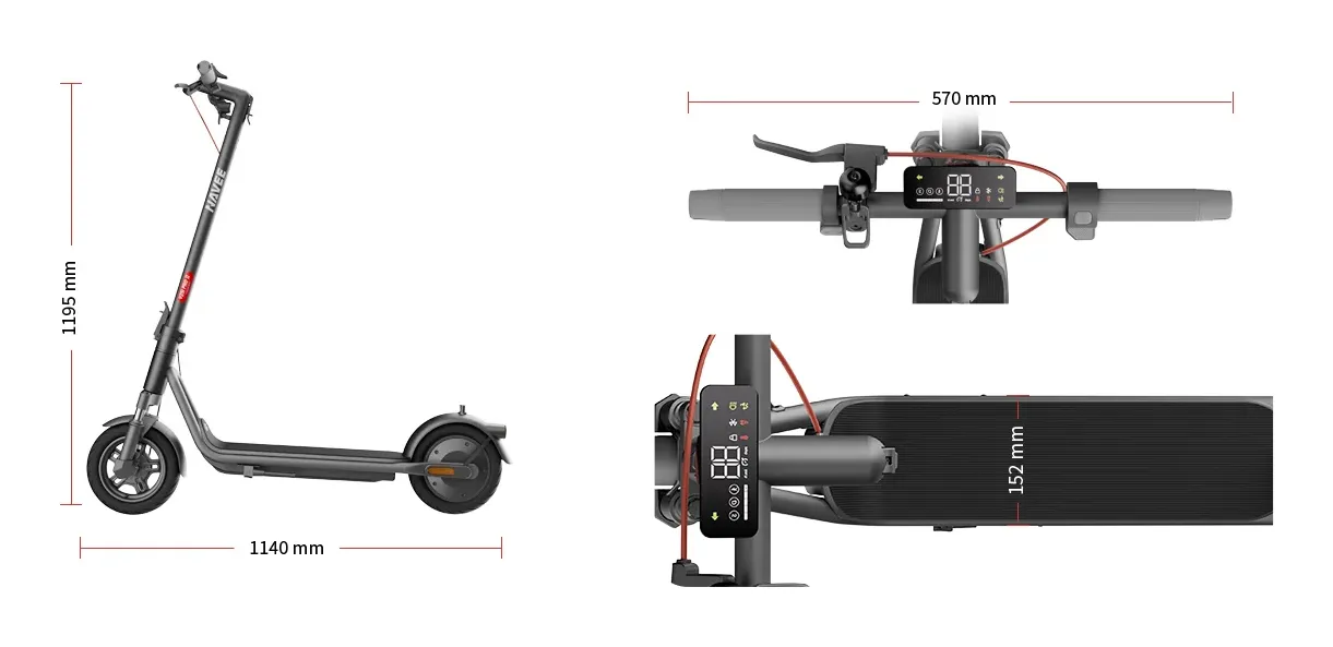 NAVEE V25i Pro II, 300 W, 30 km/h, 25 km -s&auml;hk&ouml;potkulauta