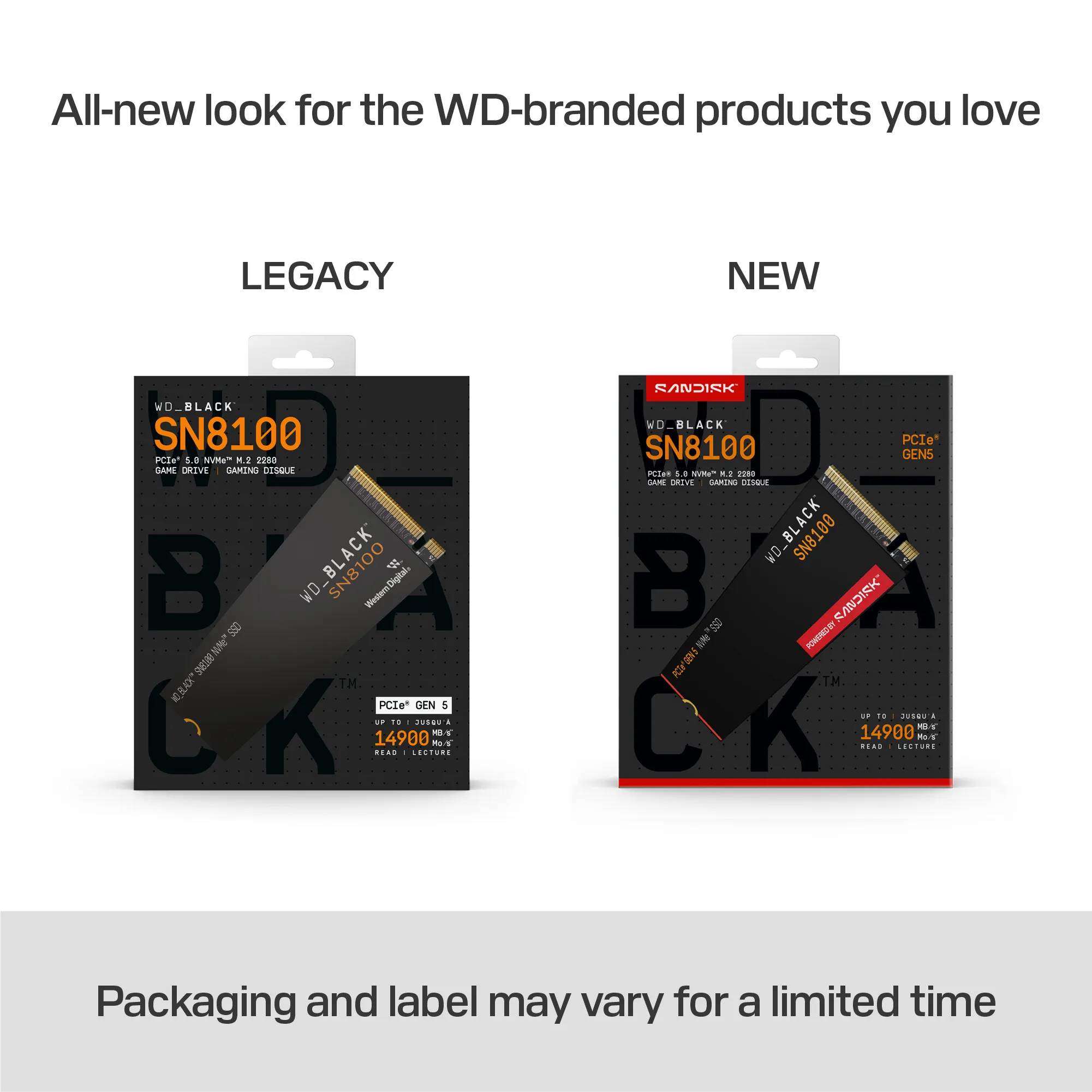 WD_BLACK SN8100 4 TB M.2 PCIe 5.0 NVMe SSD