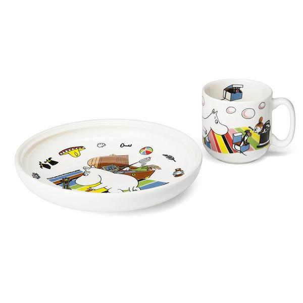 Moomintroll set for children by Arabia