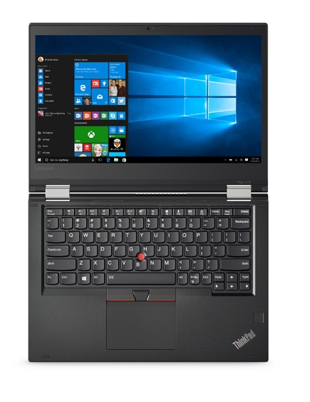 Lenovo 13.3" ThinkPad Yoga, 256GB, Win 10 Pro - kannettava, musta