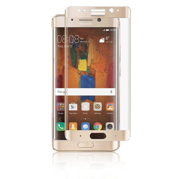 Panzer Huawei Mate 9 Pro, Curved Glass, Gold