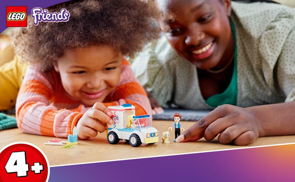 Lego Friends -El&auml;insairaalan ambulanssi 41694
