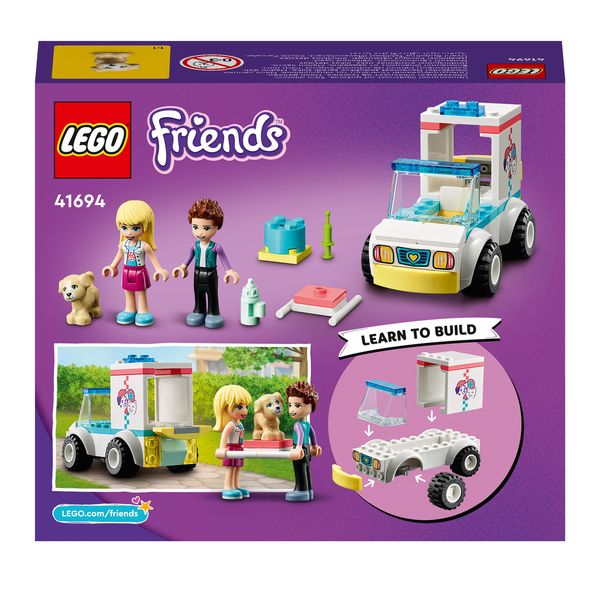 Lego Friends -El&auml;insairaalan ambulanssi 41694