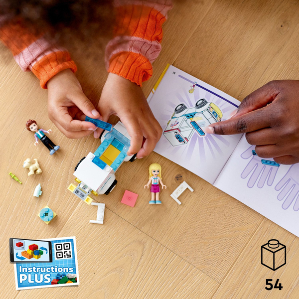 Lego Friends -El&auml;insairaalan ambulanssi 41694