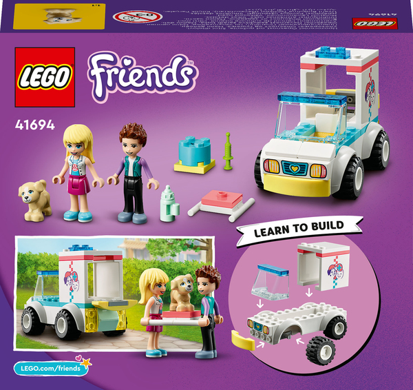 Lego Friends - Djursjukhusets ambulans 41694