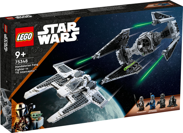 Lego Star Wars Mandalorialainen Fang-h&auml;vitt&auml;j&auml; vs. TIE-torjuntah&auml;vitt&auml;j&auml; 75348
