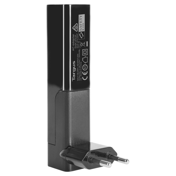 TARGUS 4 Way USB Interchangeable AC Plugs Tablet Charger Black