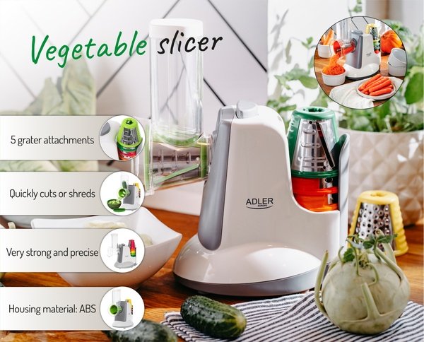 ADLER CR 4815 Universal Cutter, White