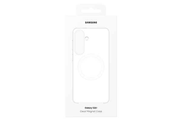 Samsung Galaxy S26+ Clear Magnet Case, Transparent