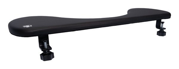R-Go Ergonomic Armrest, bracket and clamp, black