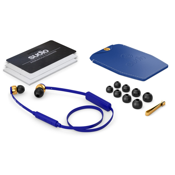 Sudio Vasa Bl&aring; In-Ear Mic Wireless - Headphones, Blue