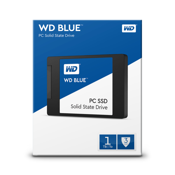 WD 1TB, 2.5" 525/545 MB/s - SSD, bl&aring;