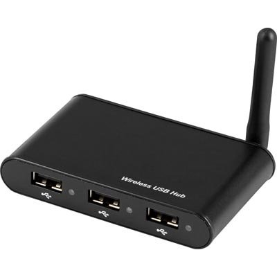Langaton USB-hubi, 4 porttia, 3,1 - 4,8 GHz, 10m