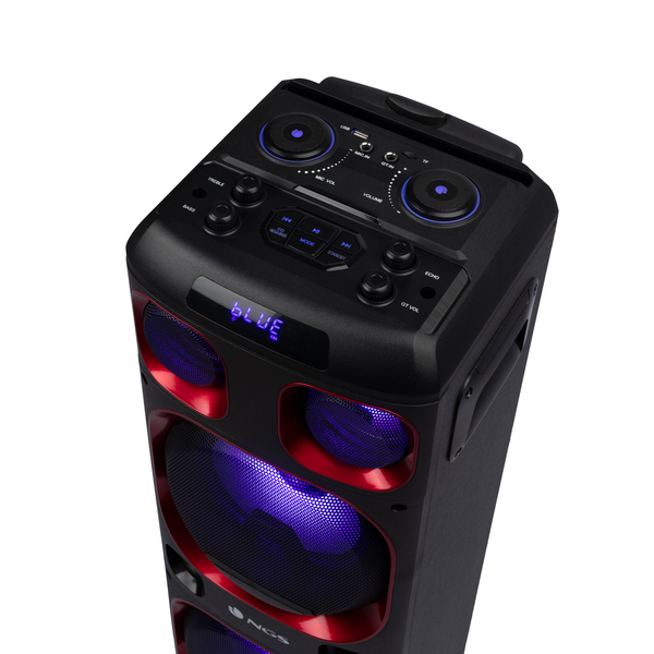 Bilekaiutin WildSka2 800W, BT (TWS) mikrofoni-sis&auml;&auml;ntulo