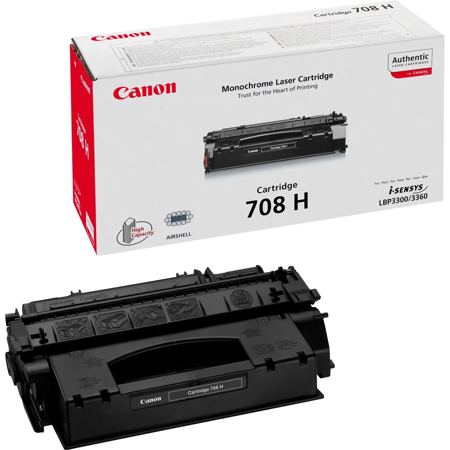 708H toner cartridge high capacity