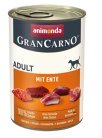 ANIMONDA GranCarno Adult with Duck, Wet food for dogs, Grain Free, 400g