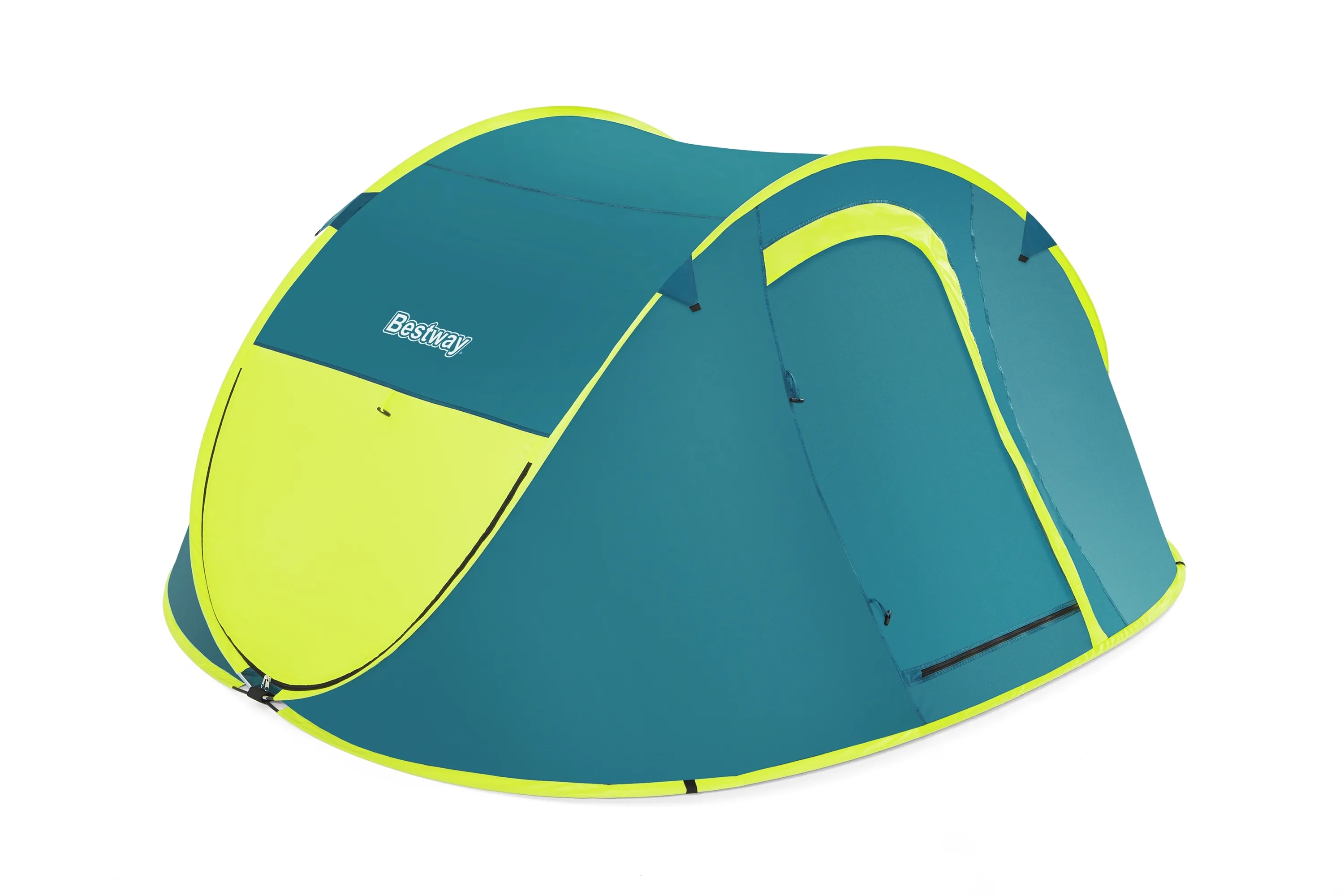 Bestway Coolmount 4-Person Family Tent Blue/Yellow 2400 x 2100 x 1000 mm
