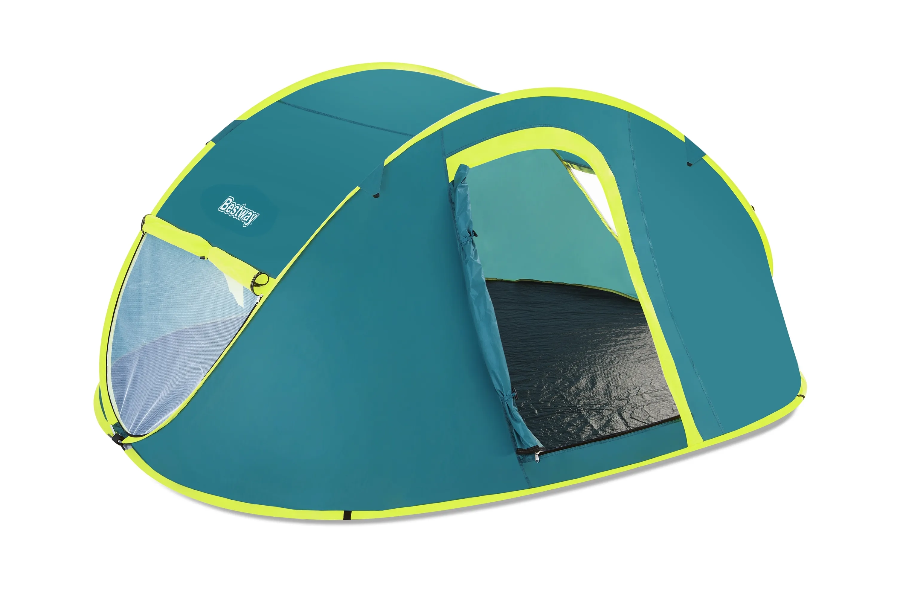 Bestway Coolmount 4-Person Family Tent Blue/Yellow 2400 x 2100 x 1000 mm
