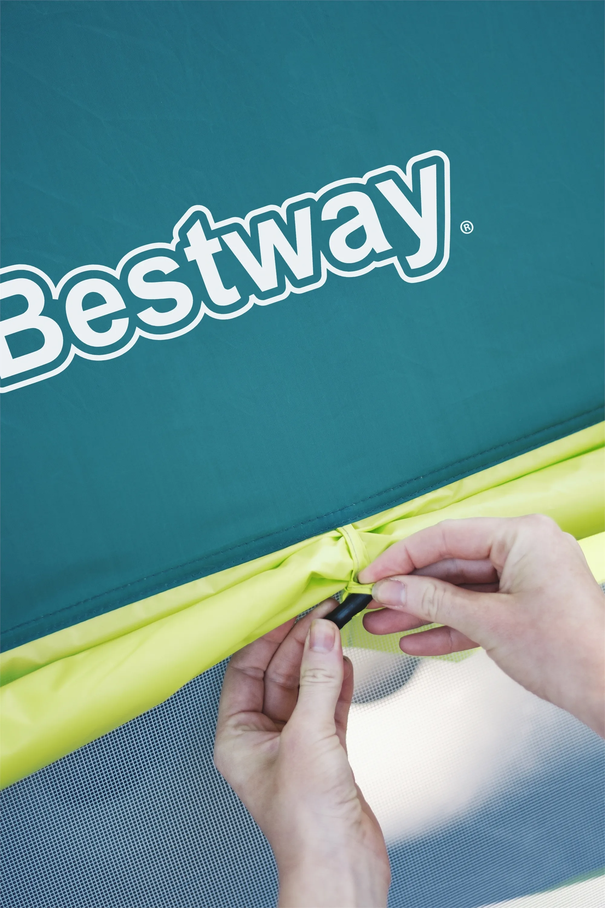 Bestway Coolmount 4-Person Family Tent Blue/Yellow 2400 x 2100 x 1000 mm