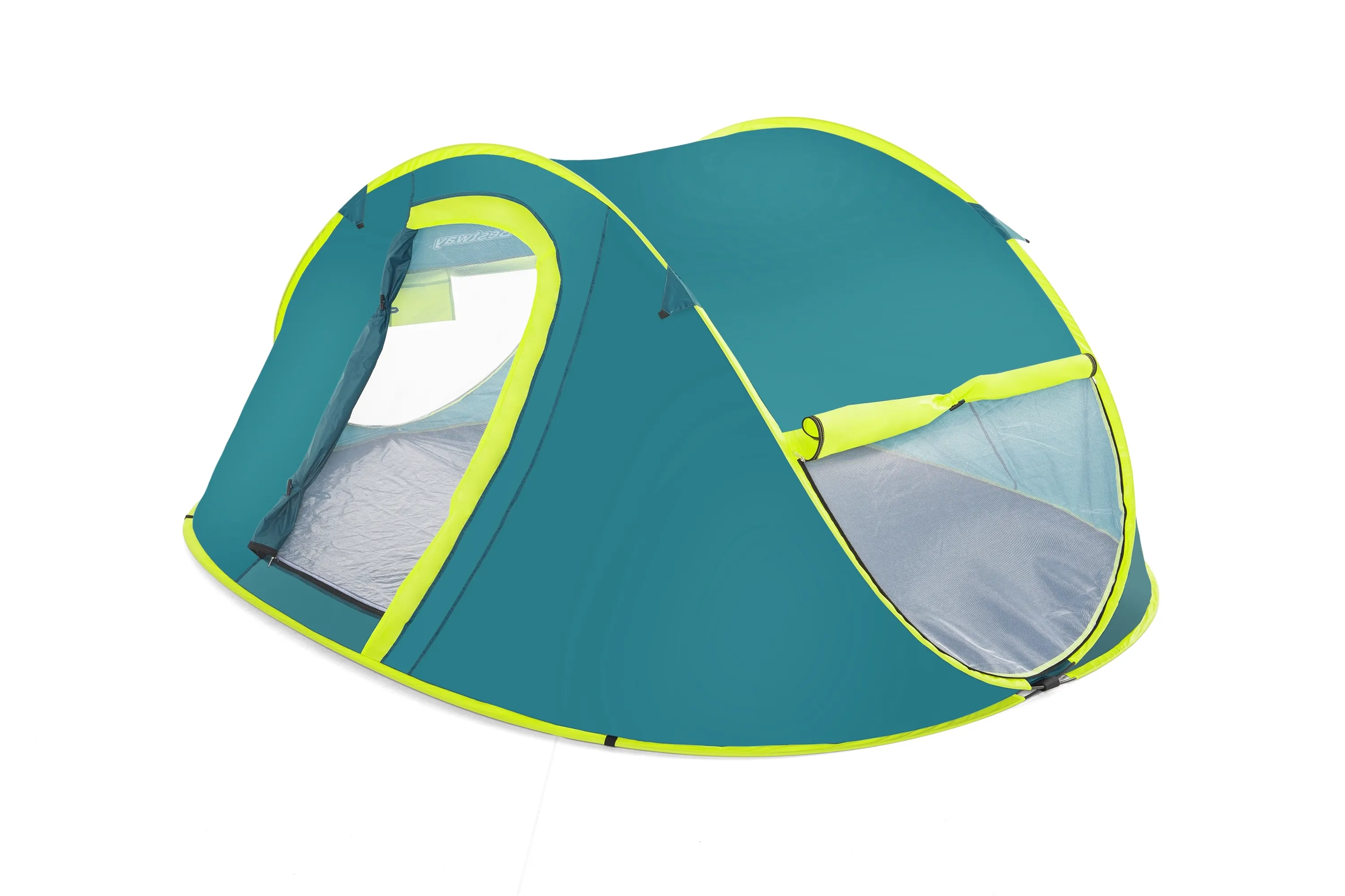 Bestway Coolmount 4-Person Family Tent Blue/Yellow 2400 x 2100 x 1000 mm
