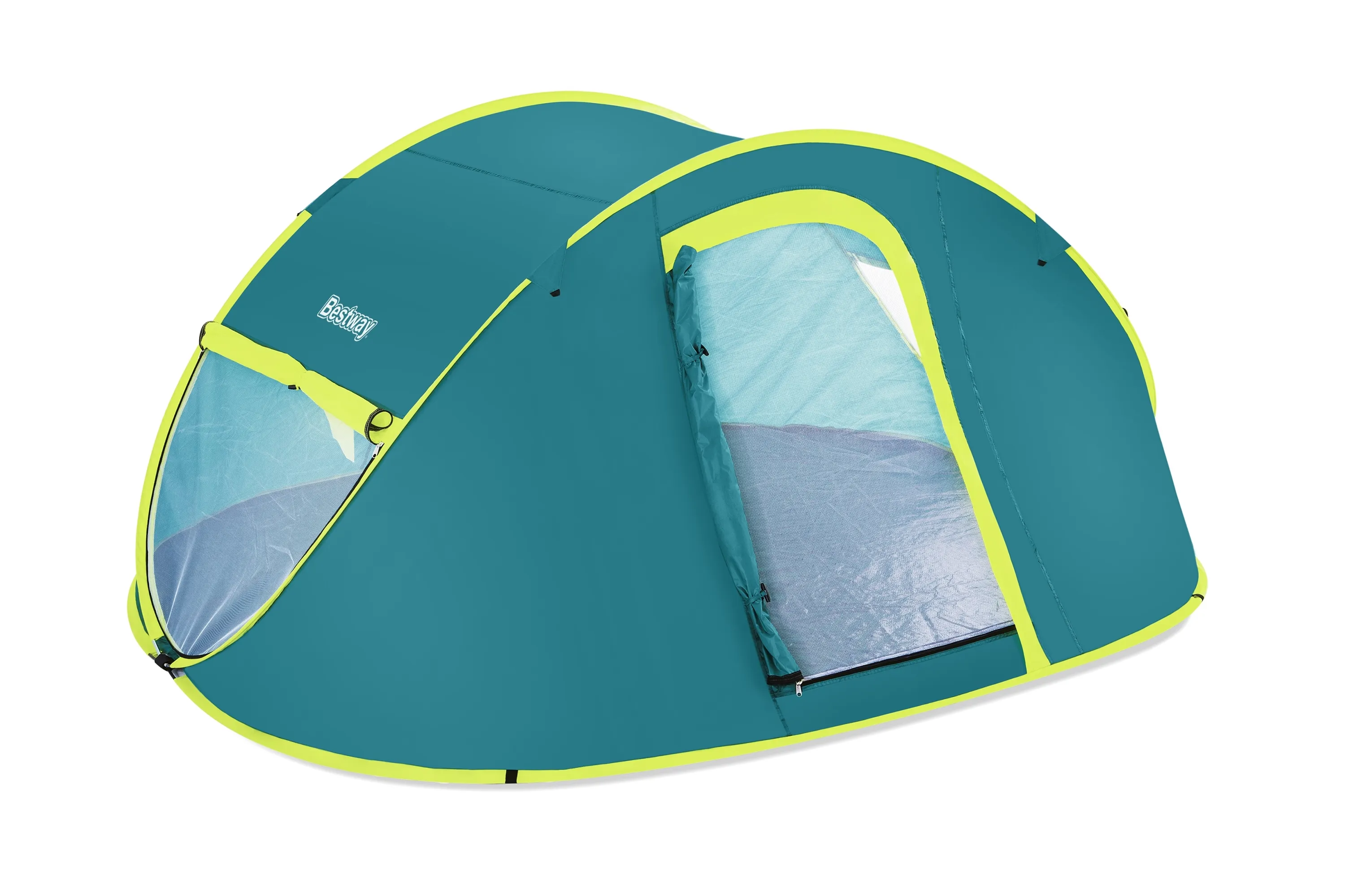 Bestway Coolmount 4-Person Family Tent Blue/Yellow 2400 x 2100 x 1000 mm