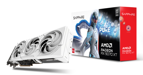 Sapphire Radeon RX 9070 XT Pure Gaming OC 16GB - graphics card