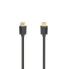 Hama HDMI 2.1 Ultra High Speed -kaapeli, jossa 8K, 0,5 m, musta