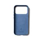 Mujjo Leather Case for iPhone 17 Pro, Monaco Blue
